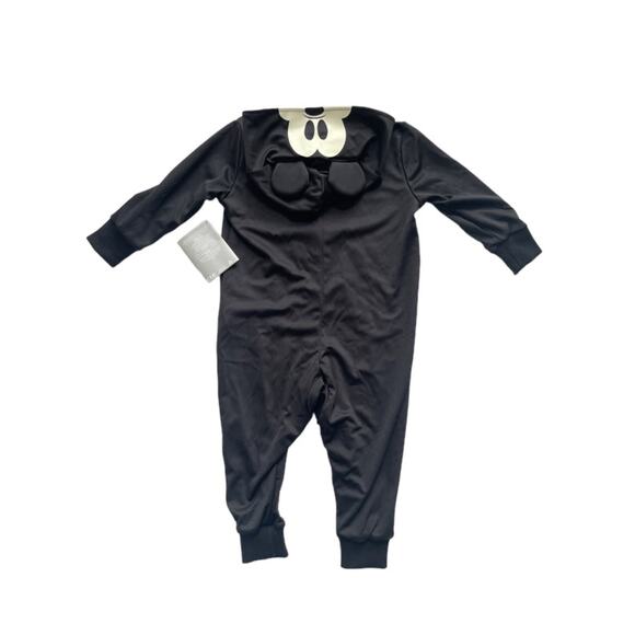 NWT Disney Mickey Skeleton Costume + Hand Mitts - Picture 3 of 5